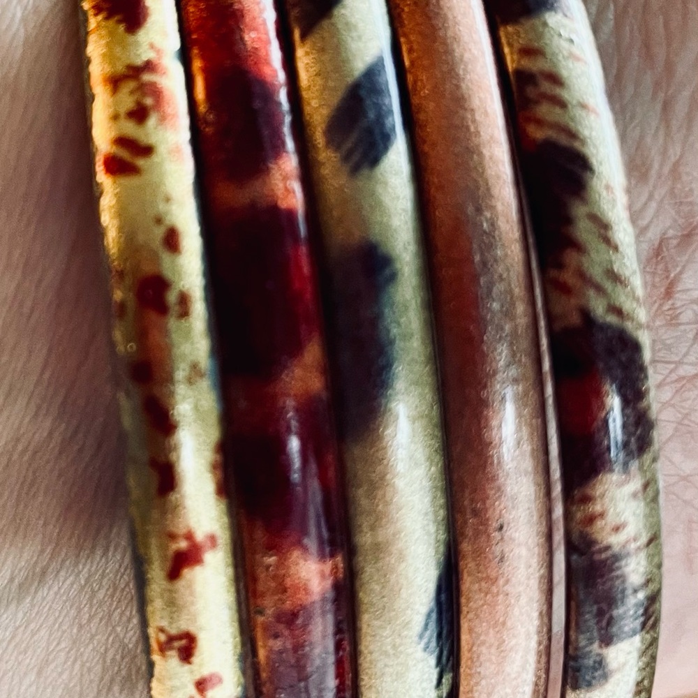 Bangle bracelets. Bundle of 5! - Picture 3 of 3